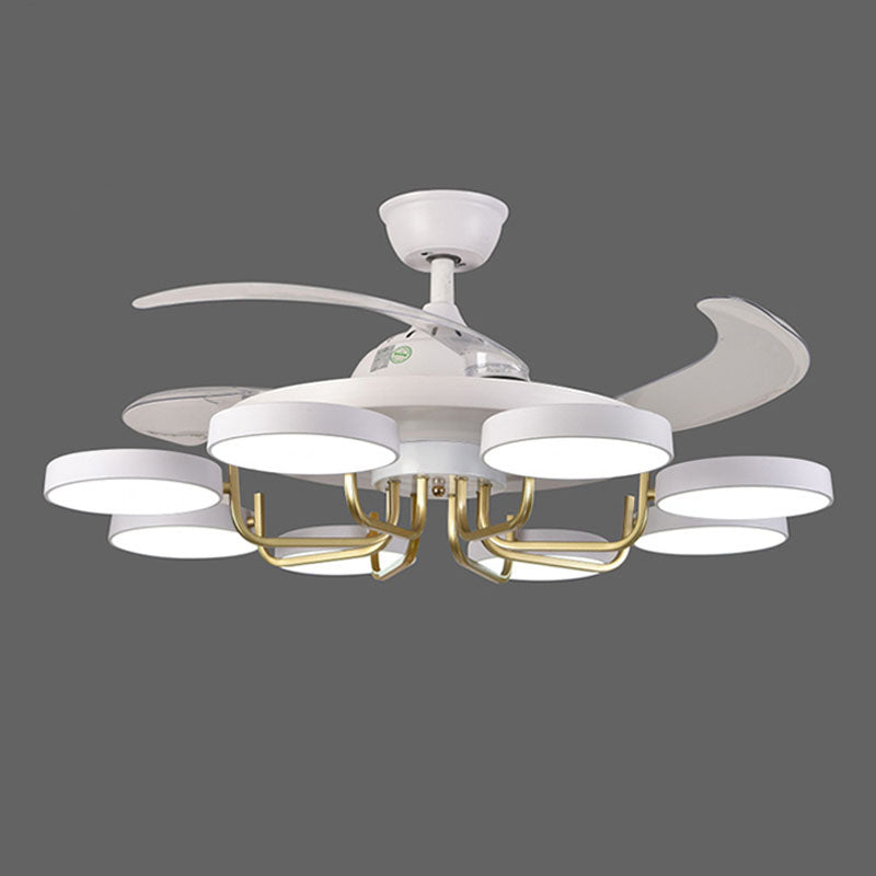 Modern Nordic Stealth Simple With Light Fan GND Products