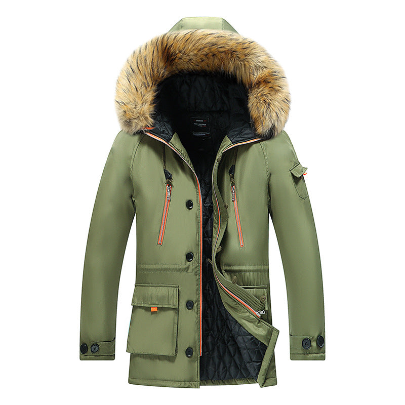 Mid-length  Cotton Jacket