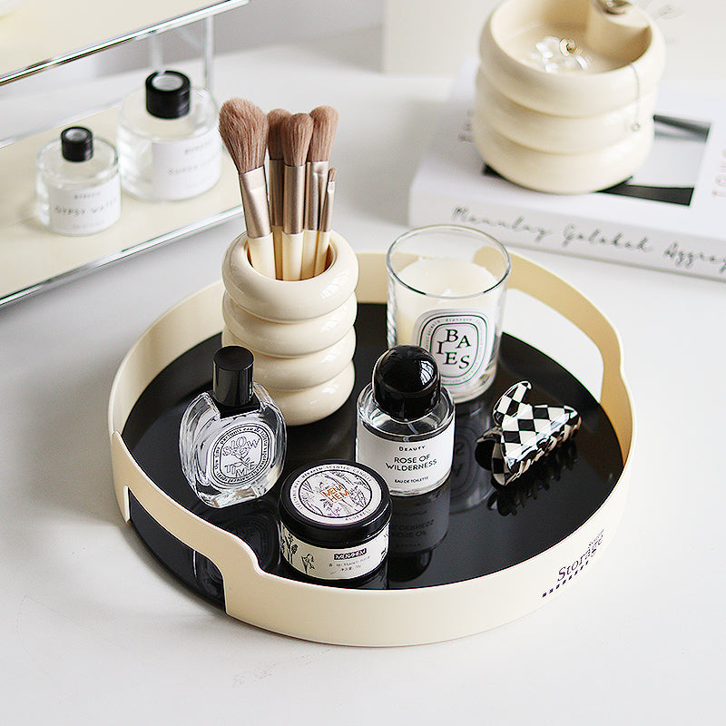 Aleck Desktop Tray Nordic Handle Disc Saor Style