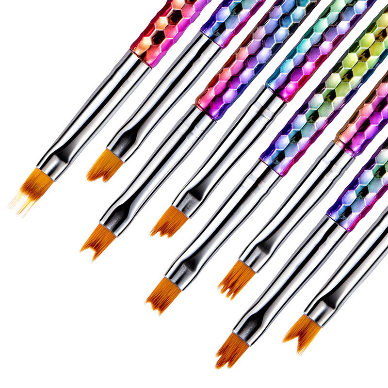 8Pcs set of painted nail art flower brush petal pen GND Products