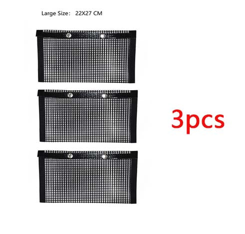 Reusable BBQ Grill Mesh Bag Non-stick Barbecue Baking Isolation Pad Outdoor Picnic Camping BBQ Kitchen Tools GND Products