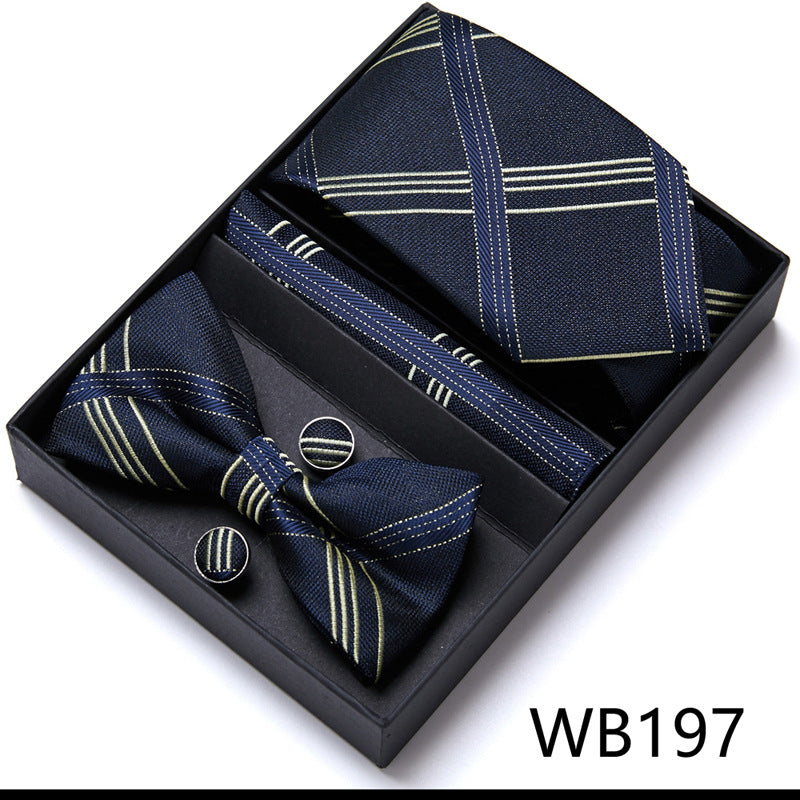 Men's Business Dress Wedding Bow Tie Suit Saor Style