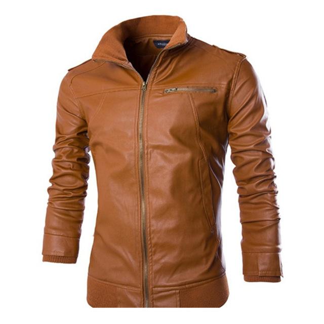 Motorcycle artificial Leather Jacket