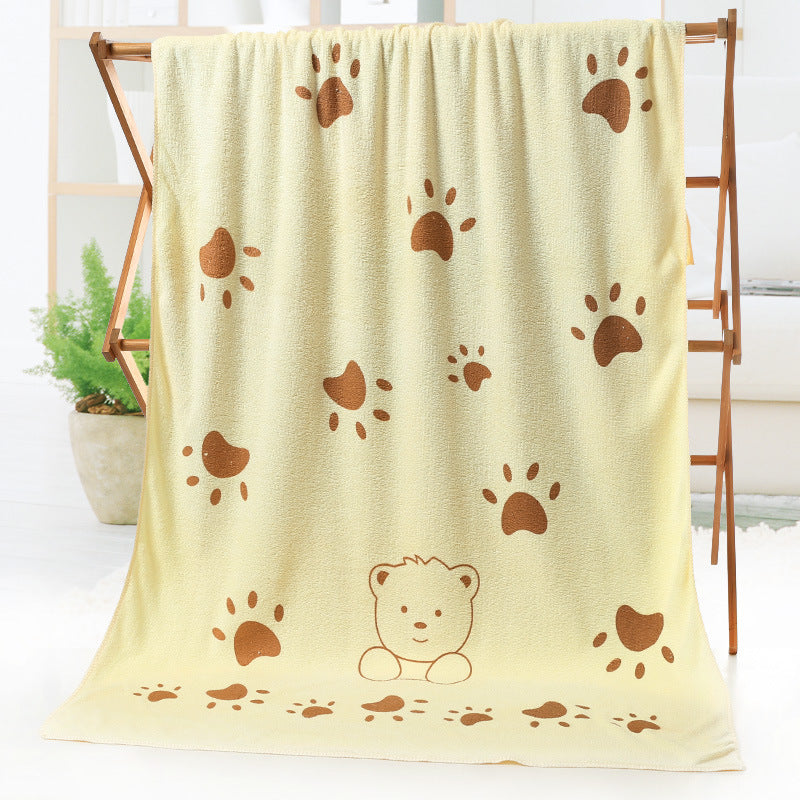 Bath towel beach towel cartoon print Saor Style