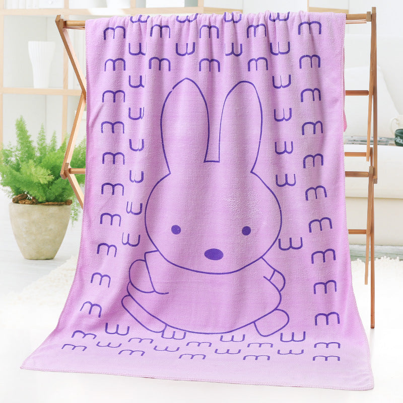 Bath towel beach towel cartoon print Saor Style