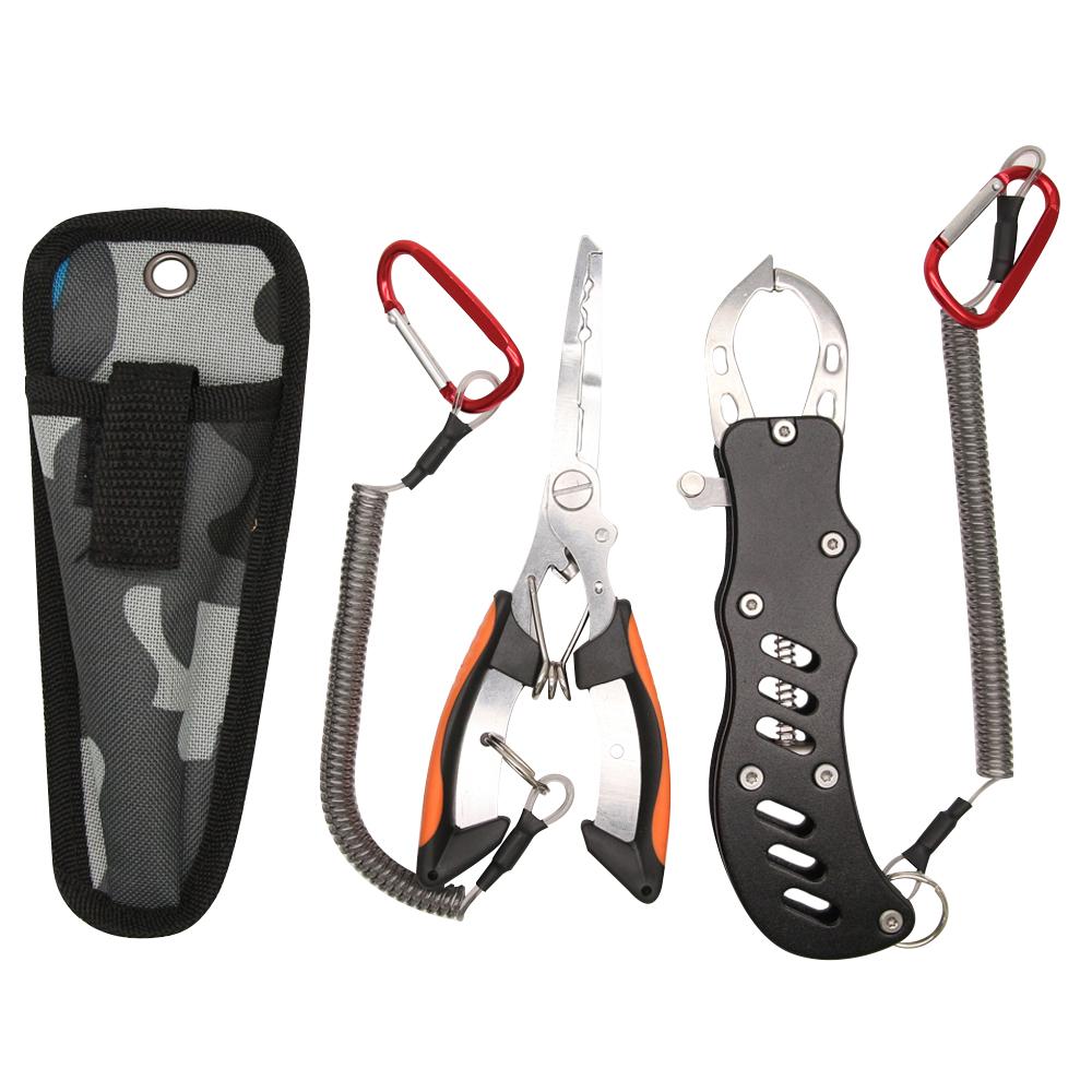 Stainless Steel Multifunctional Fishing Pliers Spring Accessories Tool Pink Iolaus