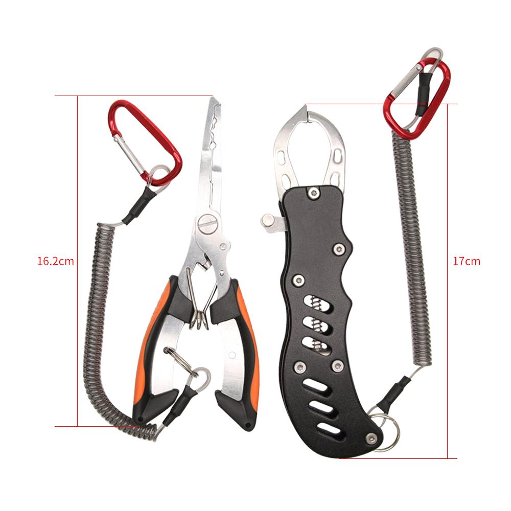 Stainless Steel Multifunctional Fishing Pliers Spring Accessories Tool Pink Iolaus