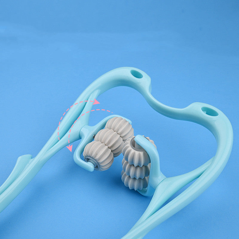 Multifunctional Manual Six-wheel Neck Massager Massage Relieve Roller Massage Tool GND Products