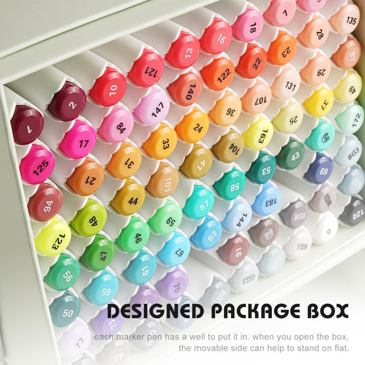 Arrtx 80 Colors Alcohol Art Marker Pen Set Permanent Markers GND Products