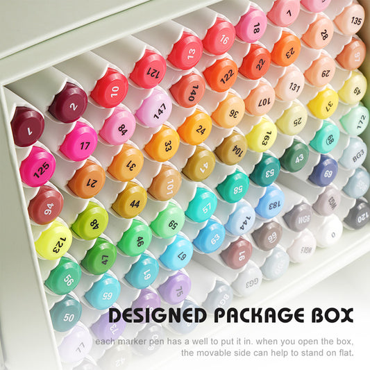 Arrtx 80 Colors Alcohol Art Marker Pen Set Permanent Markers GND Products