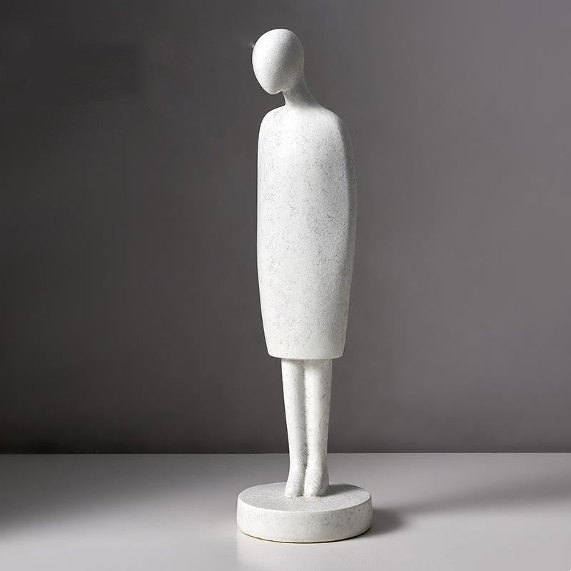 Nordic Minimalist Art Abstract Character Ornament Saor Style