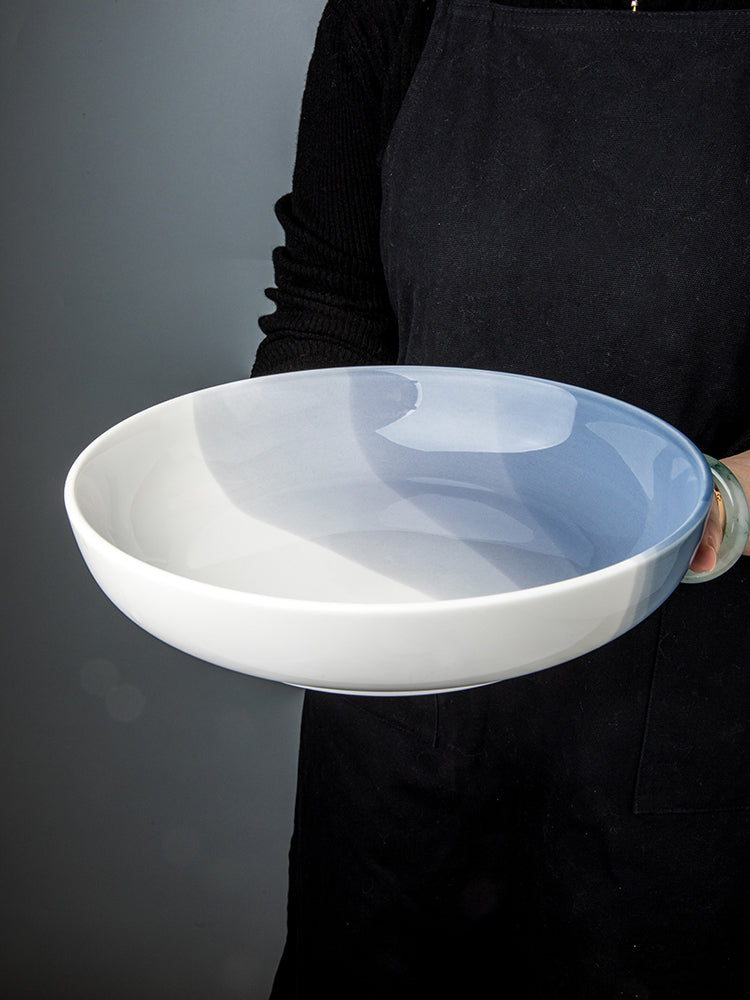 Nordic Ceramic  Vegetable Bowl Deep Dish Saor Style