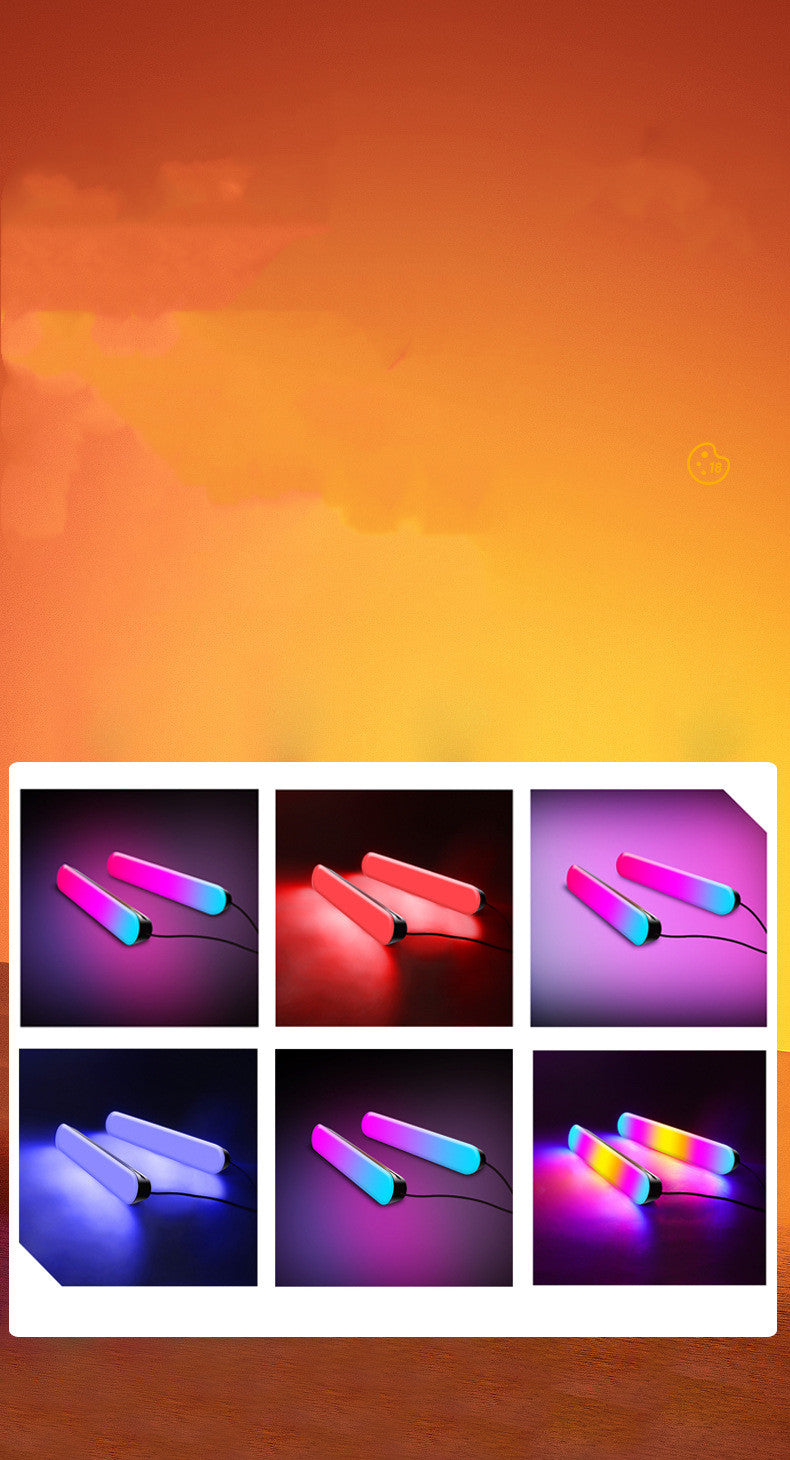Surface Ambient Light RGB Music Bluetooth Ambient Light Computer Pickup Desktop Light Induction Light GND Products