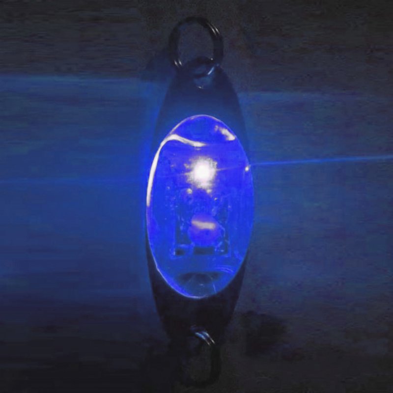 Button Battery Fish Lure Lamp Electronic Luminous Lure Fishing Lure GND Products