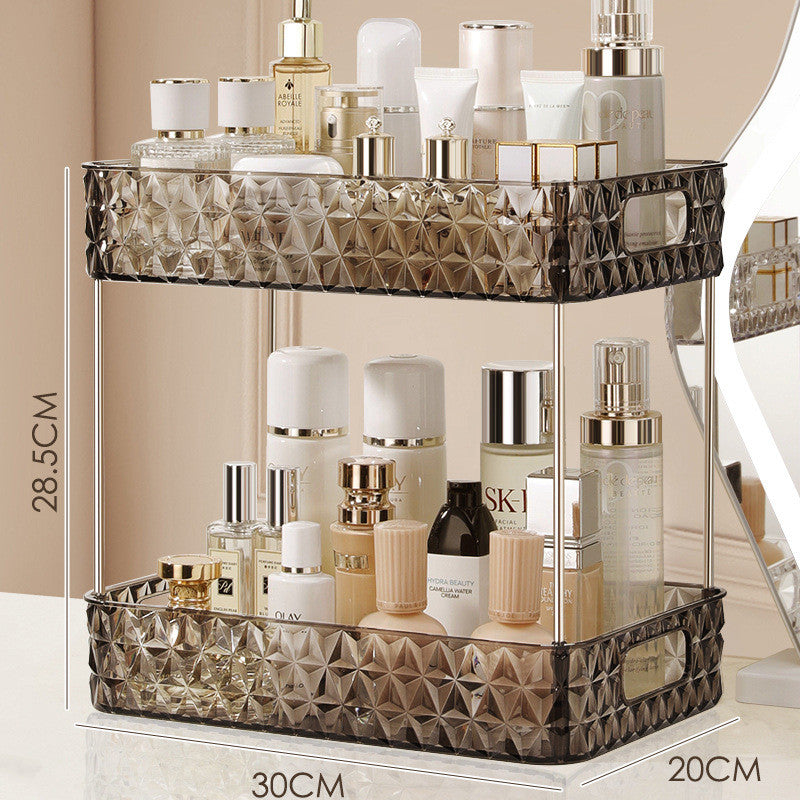 Light Luxury Bathroom Floor Trolley Mobile Toilet Gap Toilet Bathroom Cosmetics Storage Rack GND Products