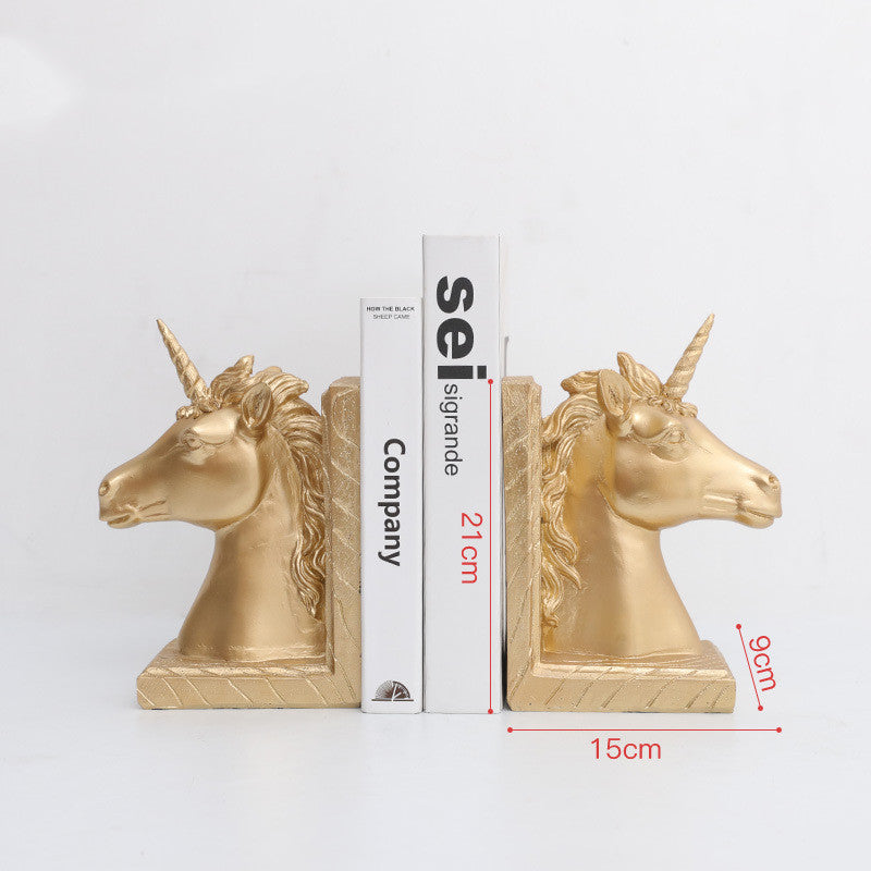 Nordic Light Luxury  Bookend Book Stand By Ornaments GND Products