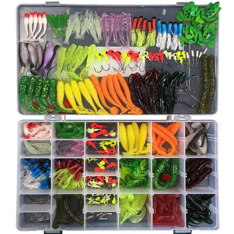 Weihe Lead Hook Bait Set 301 Pieces Of Bionic Bait, Fake Bait, Lure Bait, Soft Insect Bait GND Products