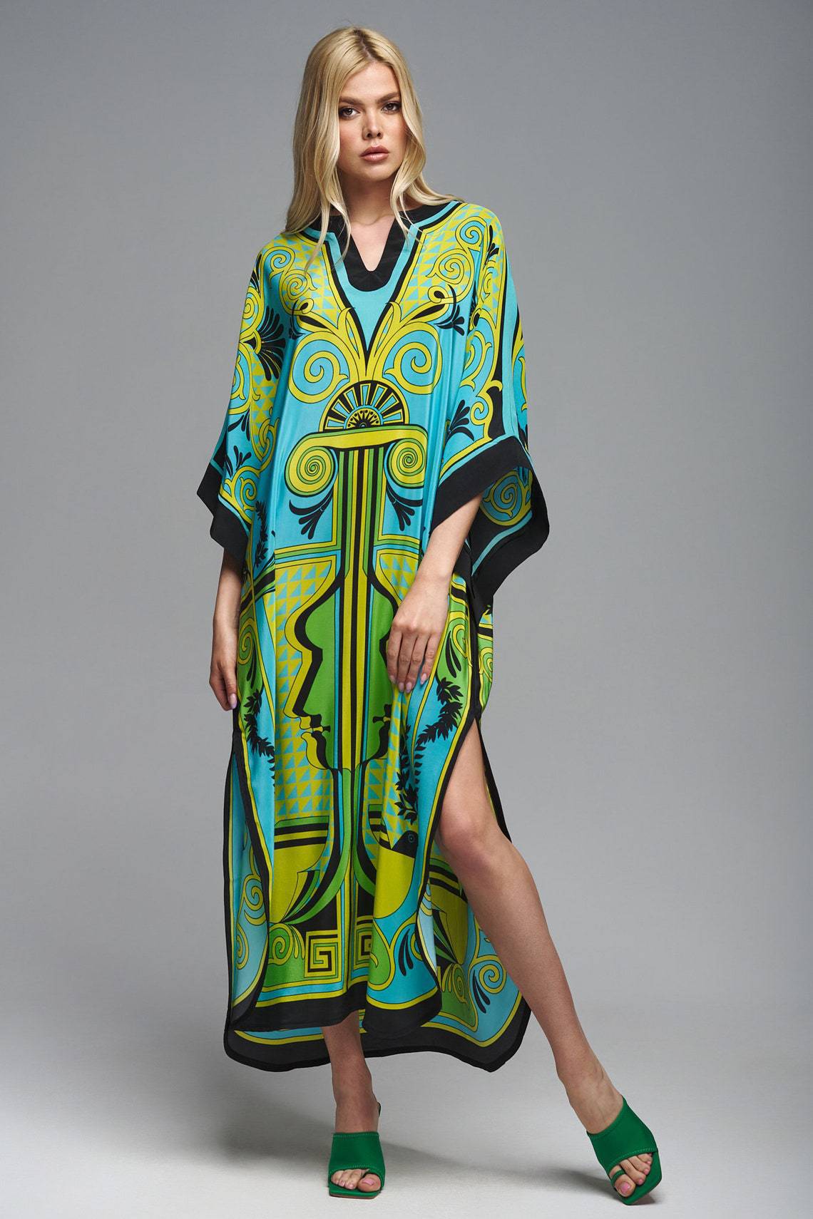 Women's New Polyester Beach Dress Saor Style