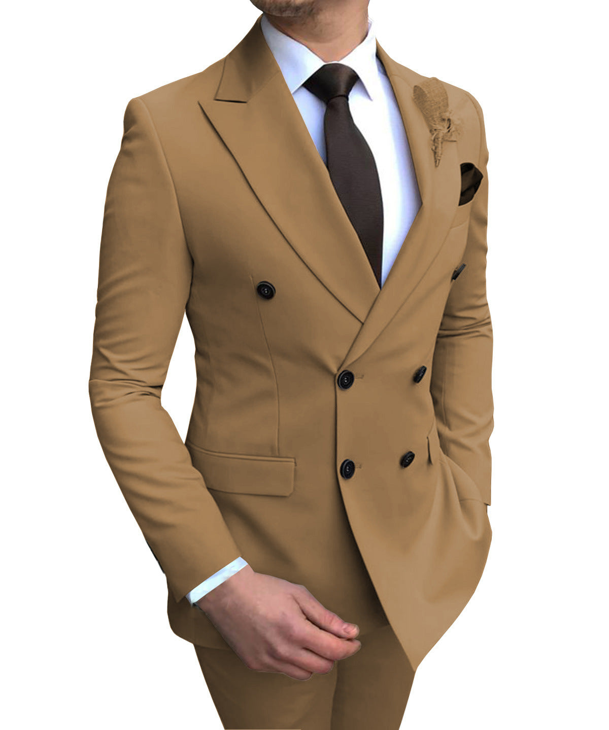 Suit Suit Men's Two-piece Groomsmen Costume Wedding Saor Style