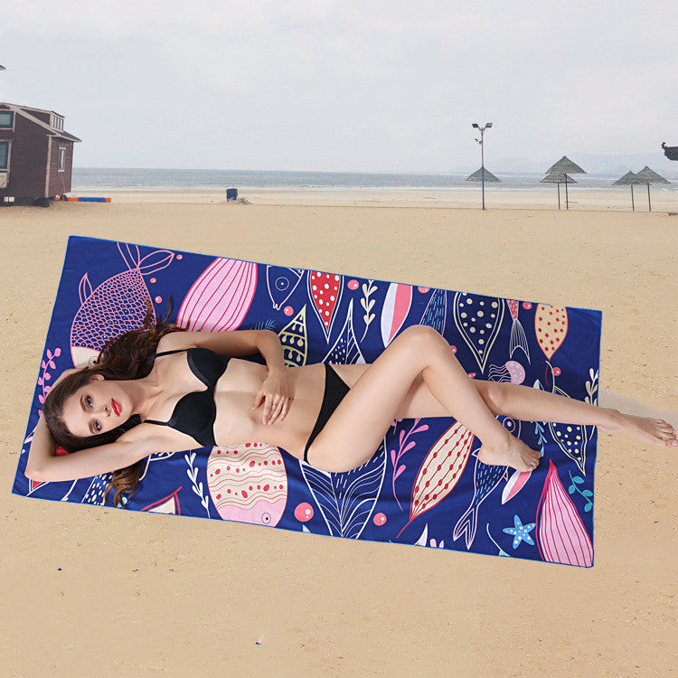 Beach children's bath towel printed towel Saor Style