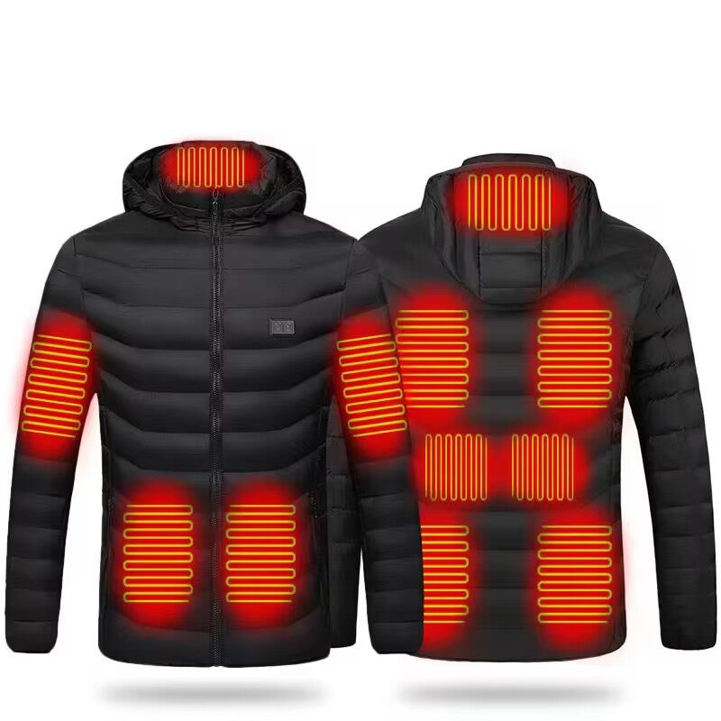 Winter Smart Couples Constant Temperature Cotton Clothing USB Electric Heating