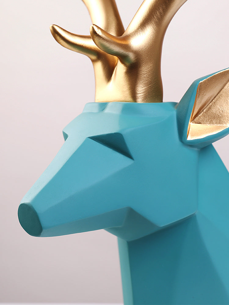 Creative deer head wine rack