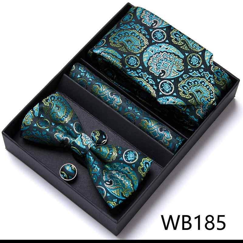 Men's Business Dress Wedding Bow Tie Suit Saor Style