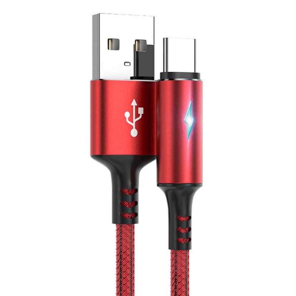 USB Type C Cable For iPhone Huawei Xiaomi Redmi Samsung S20 S10 SP Pink Iolaus