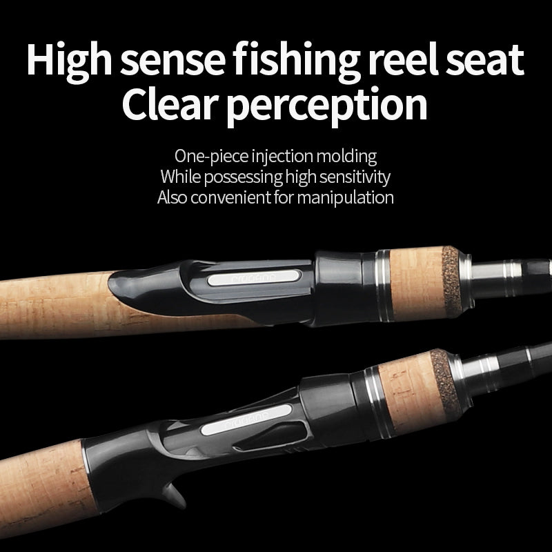 Three-section Lure Rod Adjustable Carbon Straight Handle Fishing Rod GND Products