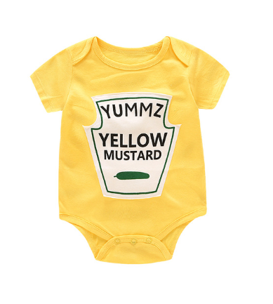 Cartoon fruit alphabet short sleeve Saor Style