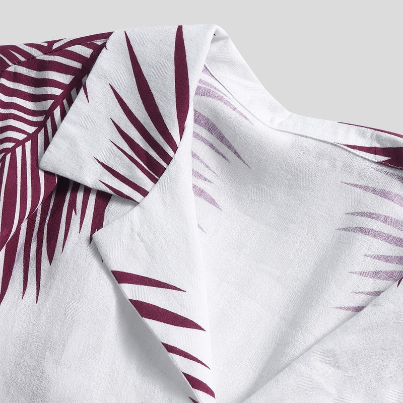 New Fashion Casual Hot Sale Hawaiian Shirts For Men Saor Style
