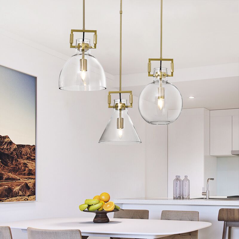 1 Light Luxury Chandelier Nordic Glass GND Products