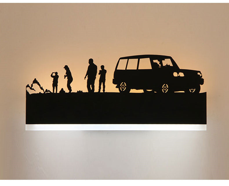 Nordic LED Acrylic Background Wall Light GND Products