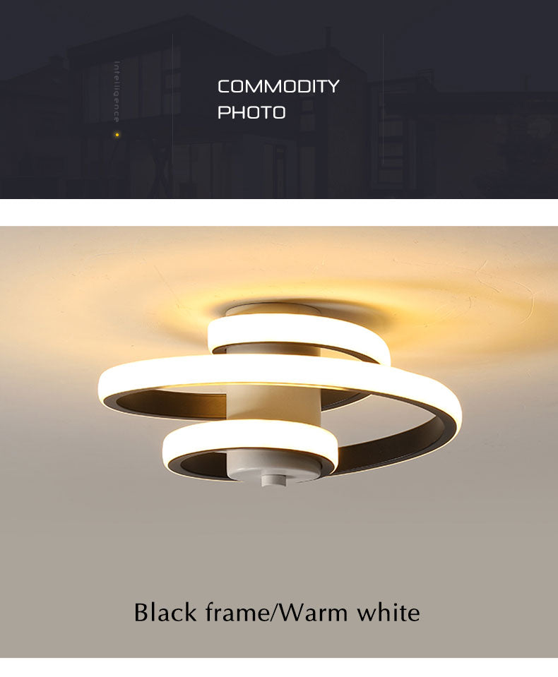 Simple and modern metal led lighting ceiling light GND Products