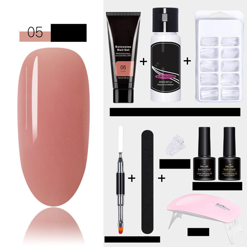 Nail Art Solid Extension Glue Long Crystal Model Crystal Glue Set GND Products