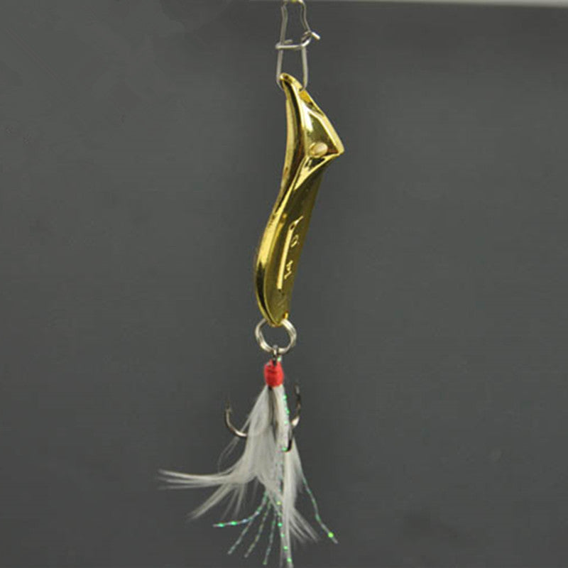 Sequins fishing feather bait hook metal bait GND Products