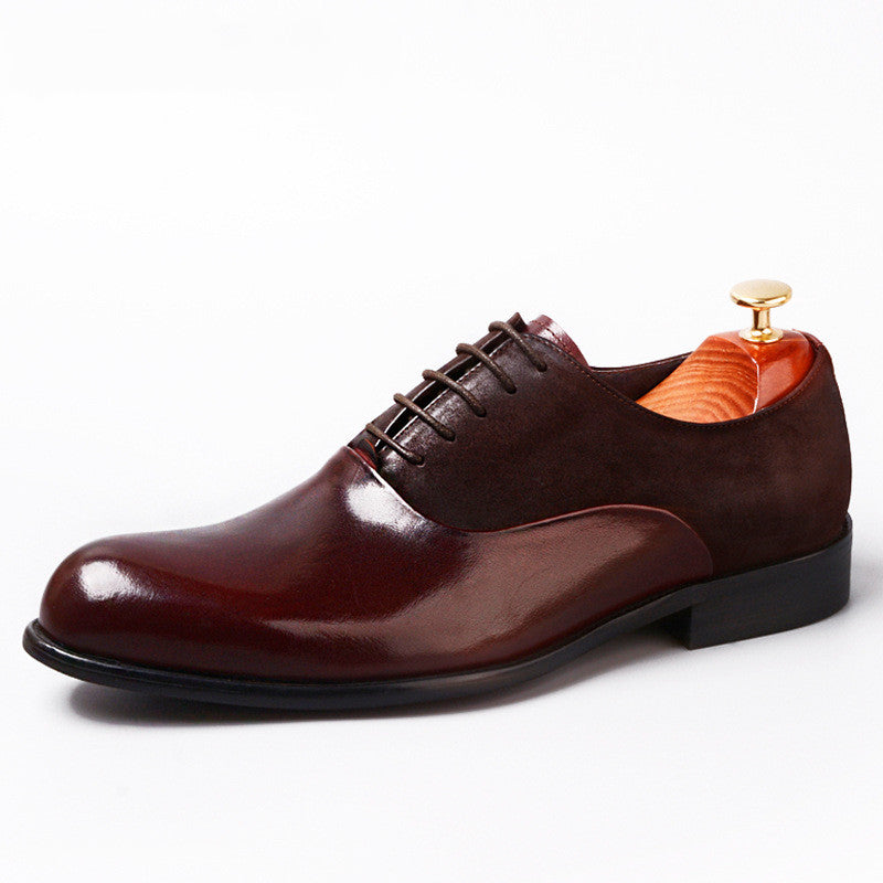 Vintage British Business Mens Formal Leather Shoes Saor Style