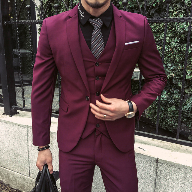 Casual suit business dress bridegroom wedding dress Saor Style