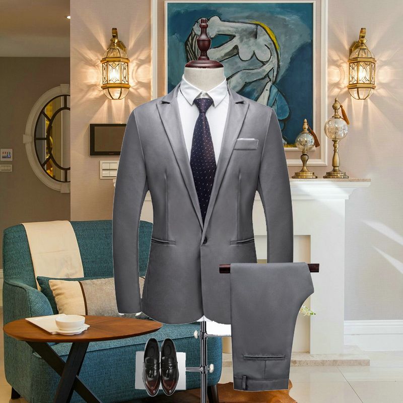 Wedding blazer jeans slim suit Saor Style