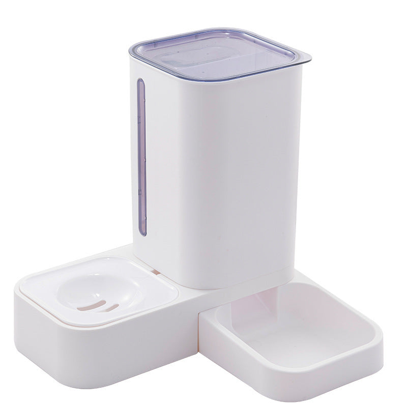 Pet Automatic Water Storage Double Plastic Pet Bowl Saor Style