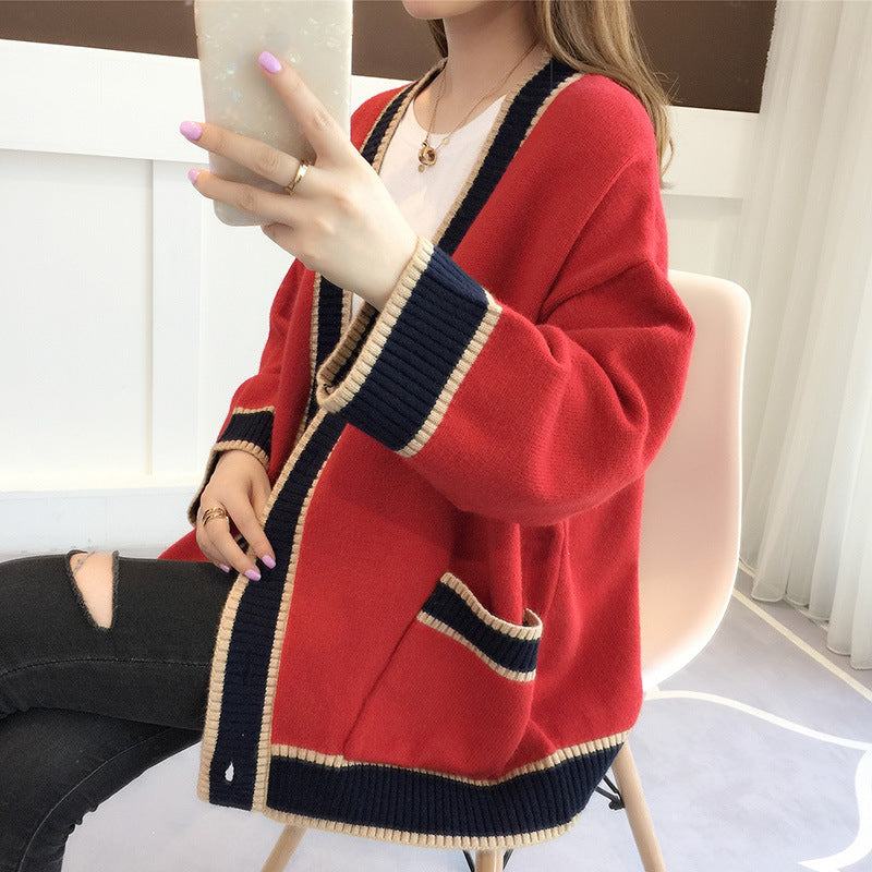 Women's Tops Sweaters Knitwear Loose Jacket