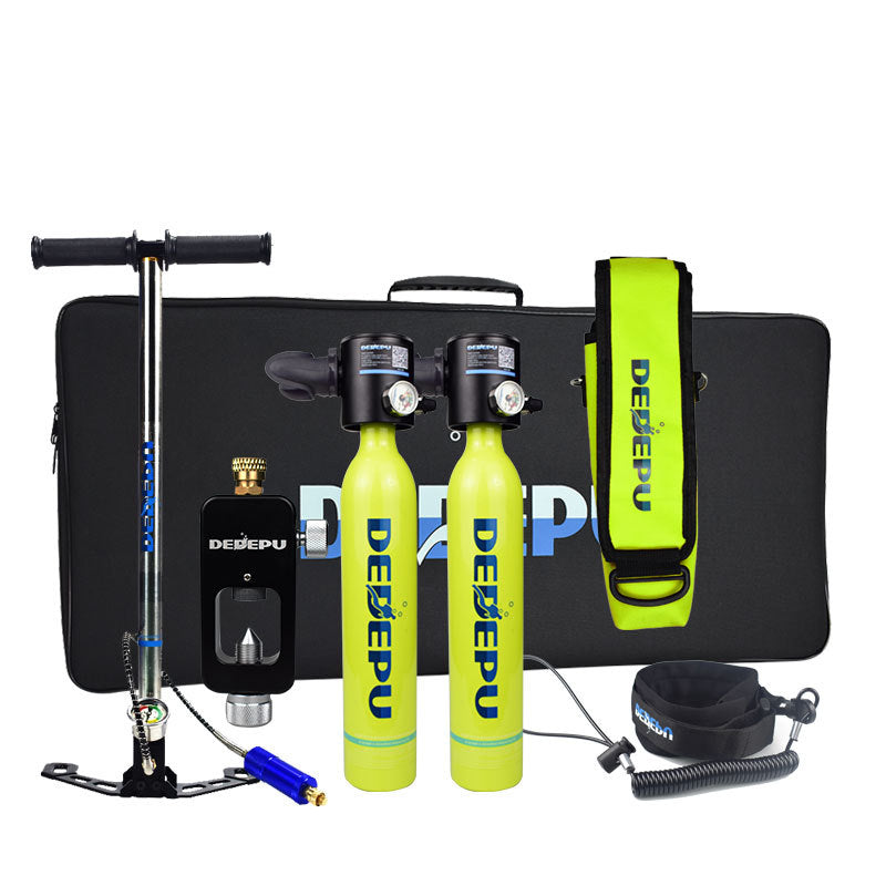 Scuba Respirator Portable 05L Oxygen Cylinder Water Sports Snorkeling Set GND Products