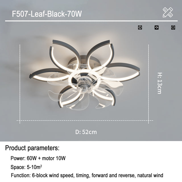 Light Luxury Household Intelligent Suction Fan Lamp GND Products