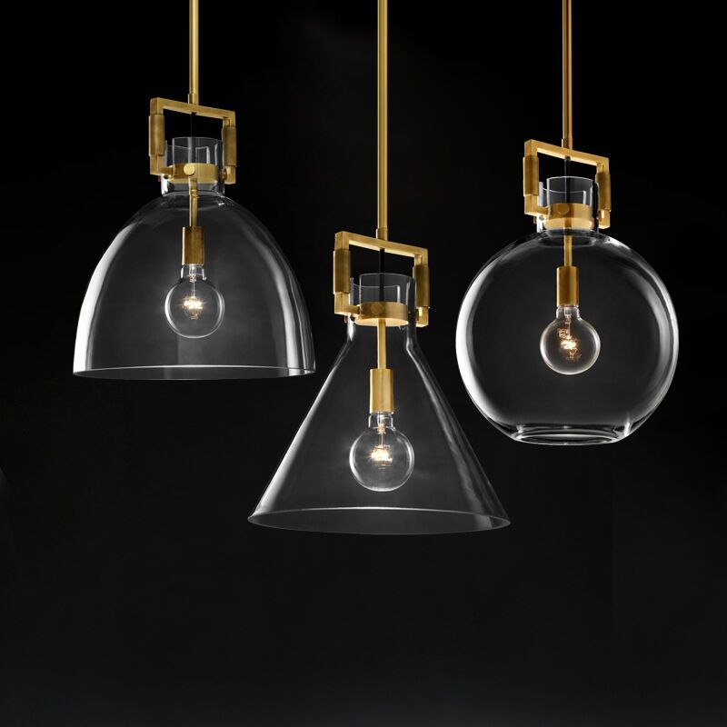 1 Light Luxury Chandelier Nordic Glass GND Products