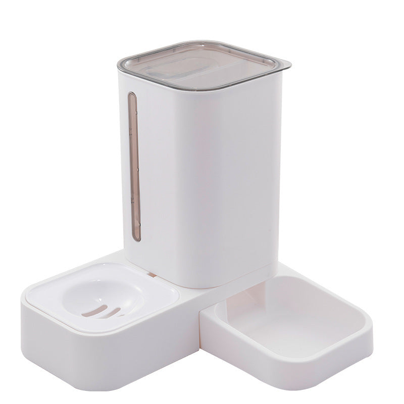Pet Automatic Water Storage Double Plastic Pet Bowl Saor Style
