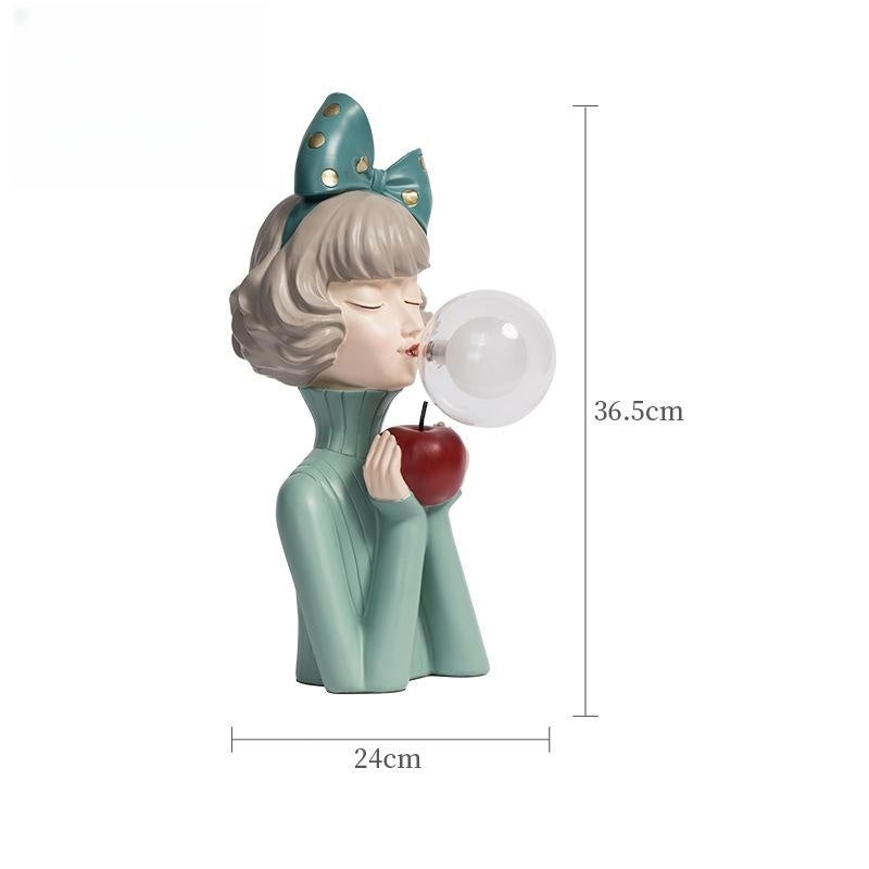 Novelty Bedroom Nightlight Bubble Girl