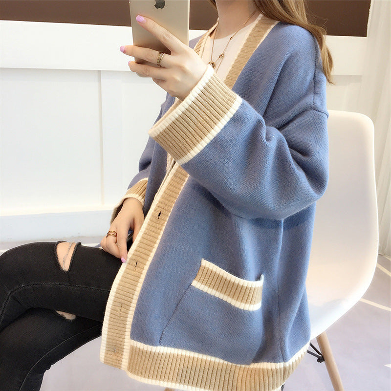 Women's Tops Sweaters Knitwear Loose Jacket