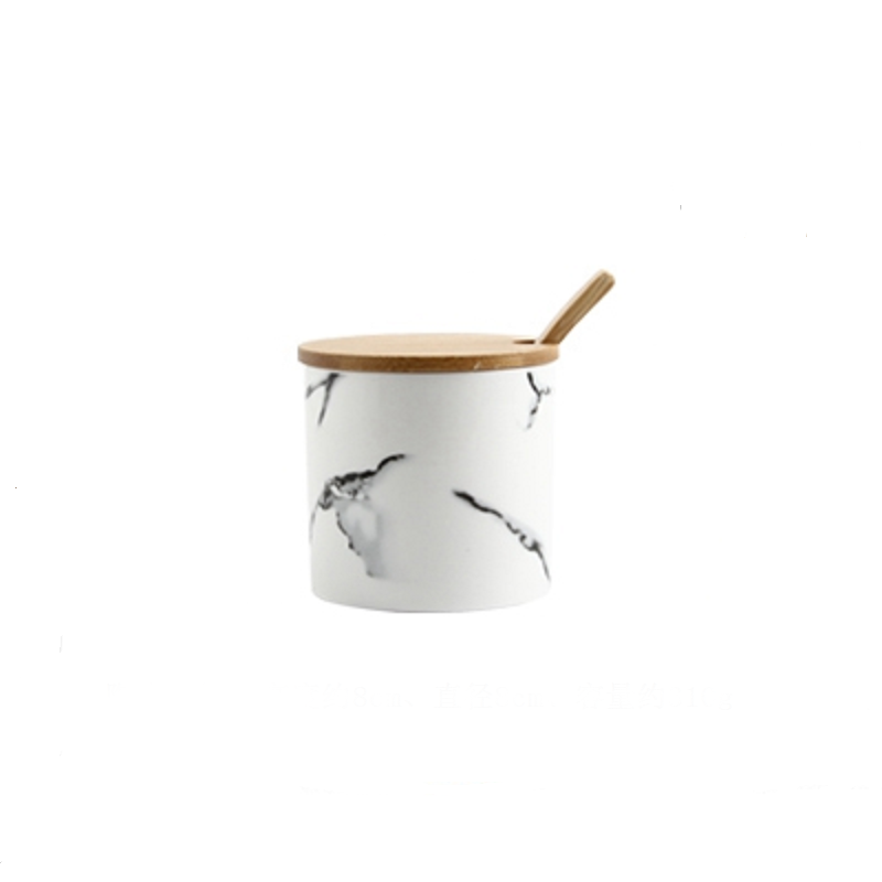 Marbled Ceramic Seasoning Spice Jar