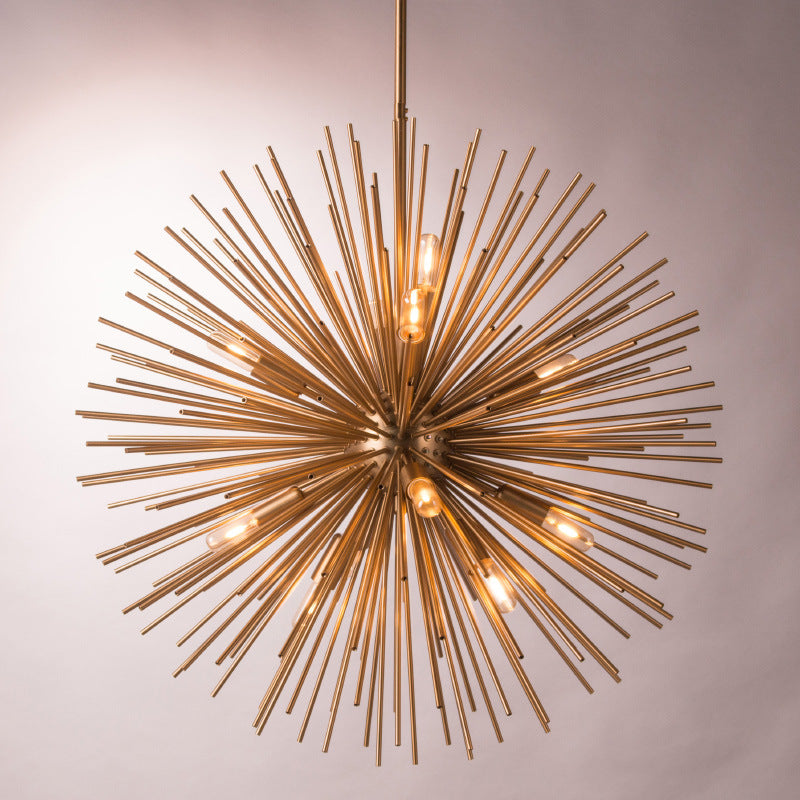 Dandelion Hedgehog Ball Sea Urchin Geometric Ball Sample Room Chandelier GND Products