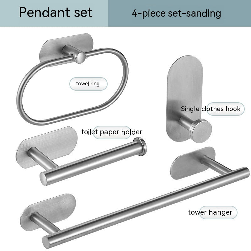 Single Bar Towel Rack Bathroom Hook Bathroom Pendant GND Products